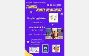 Tournoi jeunes Couzeix