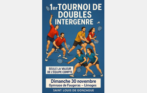 1er tournoi de double intergenre-St Louis de Gonzague