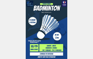 Tournoi Séniors Boisseuil 18 et 19/04/26