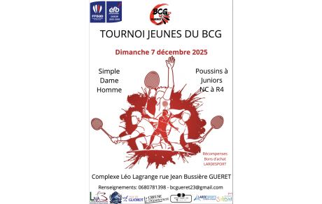 Tournoi jeunes du BCG Gueret